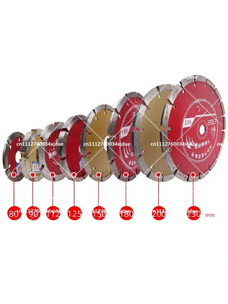 5 Inch Diamond Saw Blade for Stone Concrete Marble Granite Wall Floor Slotting Cutting 3/4/6/10mm Thickness Tuck Point