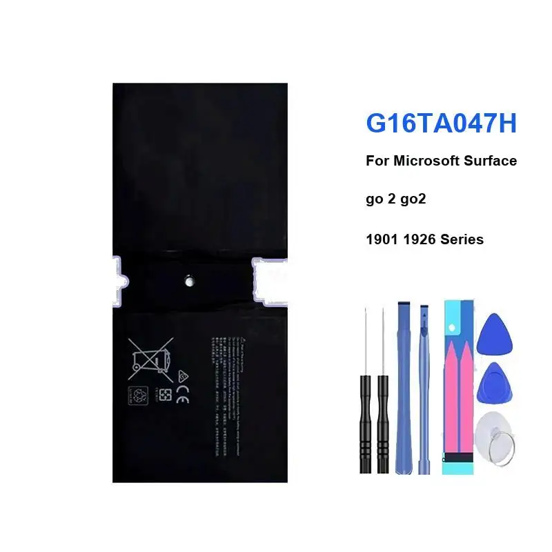 بطارية الجهاز اللوحي Microsoft Surface GO 2 1901 1926 3500Mah G16TA047H عالية الأداء