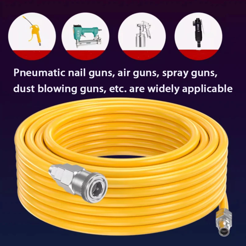 PU Woodworking Specific Air Hose 8mm 10mm 12mm High-Pressure Air Pump Air Compressor Pneumatic Explosion-Proof Hose view 6