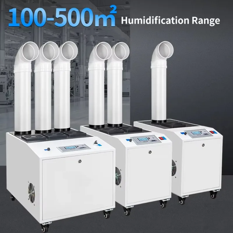 Electric Large Capacity 35L/H Ultrasonic Commercial Humidifier for Outdoor Agriculture Hotels Cold Storage Industrial Use