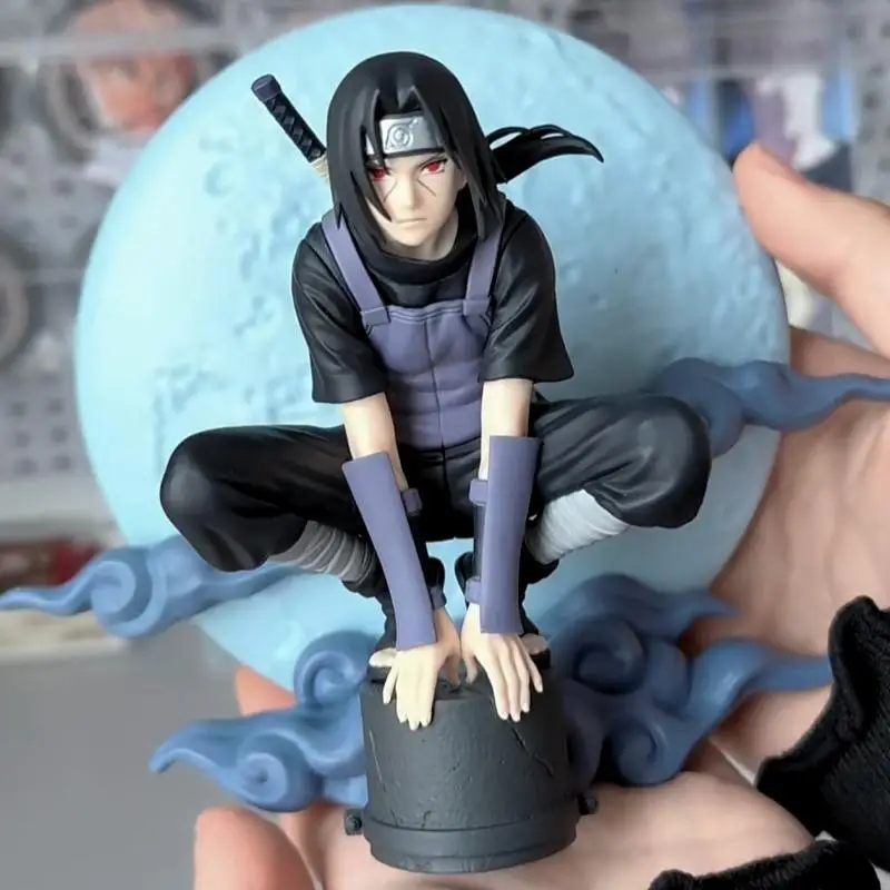 متوفر في المخزون الأصلي بانبريستو لا تُنسى ساغا ناروتو اوتشيها ايتاشي بولي كلوريد الفينيل شخصيات كرتونية رائعة عمل نموذج لجسم اللعب هدايا المهرجان