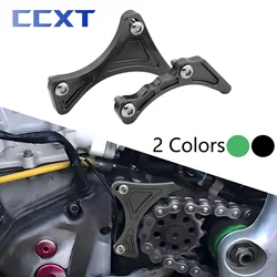 For Kawasaki KX250F KX450F KX 250F 450F 2004-2015 2016 CNC aluminum Guard Cover Chain Sprocket Cover Case Saver Engine Protector