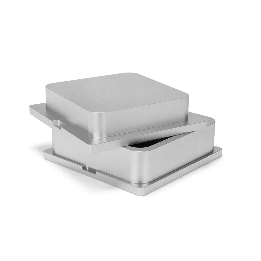 2,5 x 2,5 Zoll Kolophonium-Pressform für die Herstellung von Harz/Seife/Kerzen – antihaftbeschichtete Bastelstempelform aus Aluminiumlegierung mit leicht lösbarem Design – Detail 1