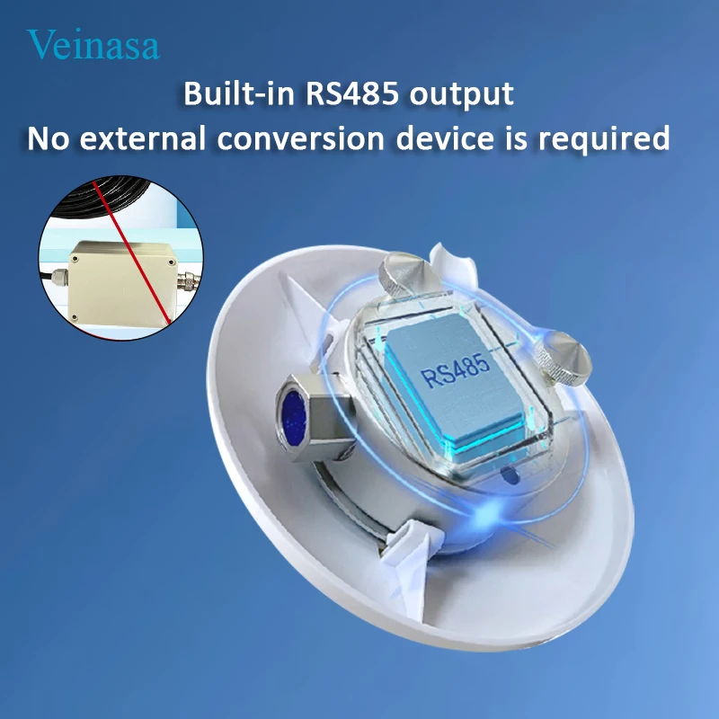 

2026 New Veinasa-JFS Photovoltaic Weather Station Solar Energy Tracker Using Net Radiation Sesnor Balance Meter Radiation Solar