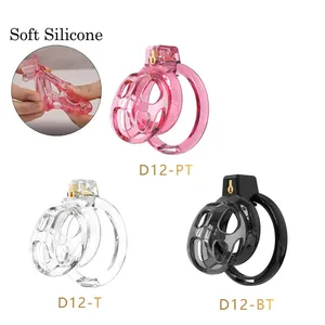 새로운 실리콘 코브라 순결 케이지 정조대 음경 삼각 10 최고의 판매 순결한 케이지 코브라 -№6