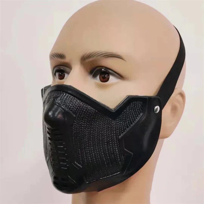 2025 جديد الكابتن 2 باكي بارنز تأثيري قناع اللاتكس الشتاء الجندي جيمس بوكانان ☆ ☆ ☆ أأ