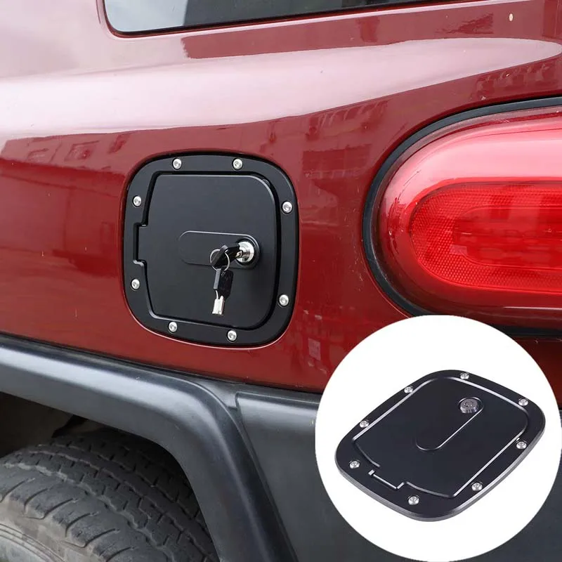 

For Toyota FJ Road Cruiser/J120 2007-2021 Fuel tank cover Fuel tank decorative cover Anti-theft lock model (replacement model)