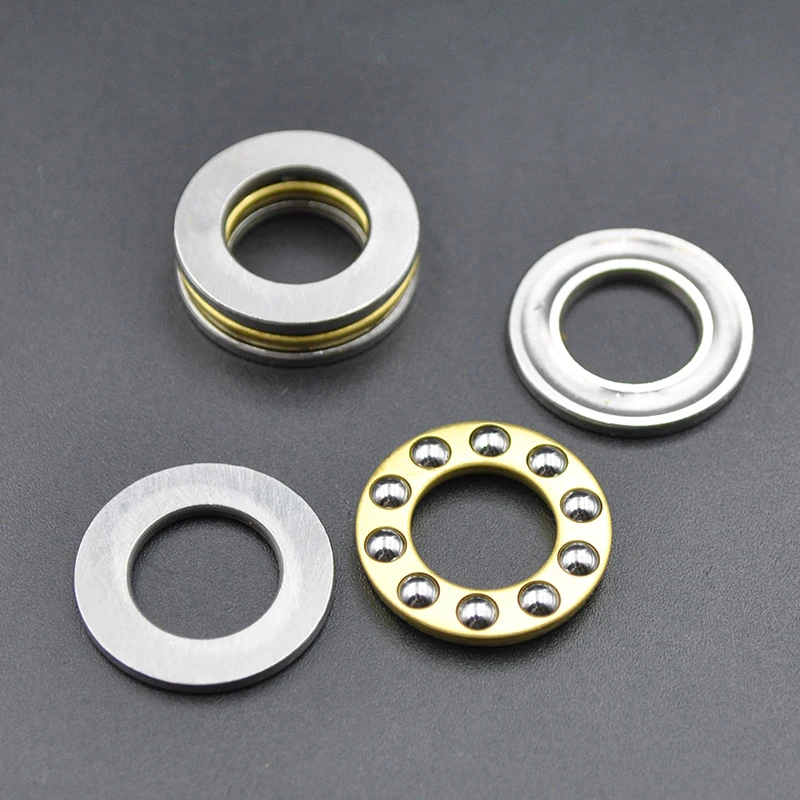 F10-18M f10 18m Thrust Bearing 10x18x5.5mm miniature planar bearing Inner Diameter 10 mm Mini Small Axial Ball Bearings