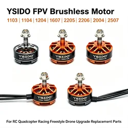 Ysido 1104 1204 1507 1607 2205 2206 2407 2507ブラシレスモーターrc fpvレースドローン