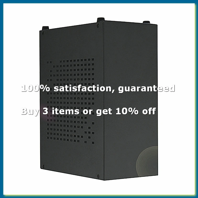 ●A07 Mini ITX Computer Case Chassis HTPC Host Case USB3.0 ITX Enclosure Personal Computer Chassis Desktop Box Black-ABFB