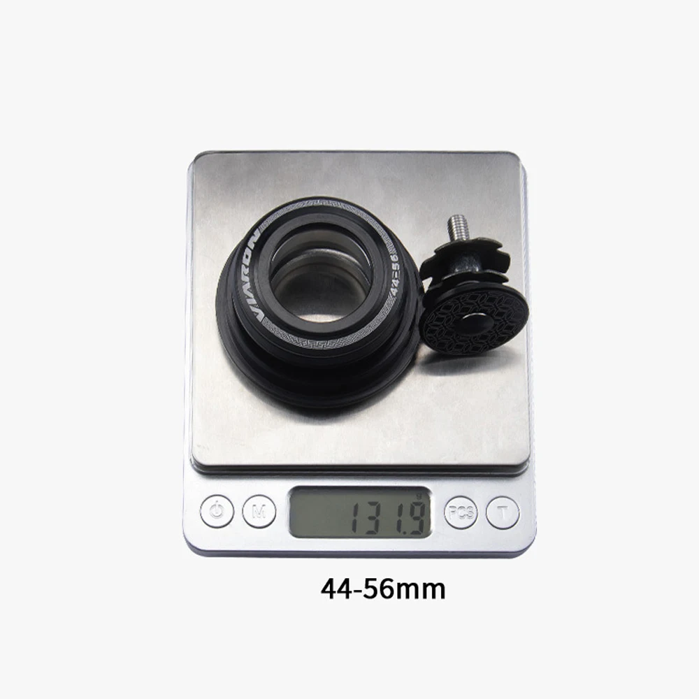 4456ST MTB/Straßenfahrrad-Headset 44 mm 56 mm Gewindelose abgedichtete Lager ZS44 ZS56 CNC 1 1/8 Zoll-1 1/2 Zoll 1,5 konischer gerader Gabelschaft – Detail 7