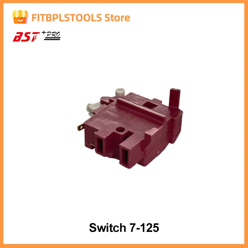 Interruptor de botão de gatilho para moedor de ângulo Bosch GWS7-125, acessórios de ferramentas elétricas