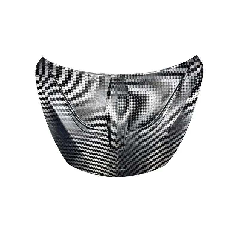 Langyu Car Exterior Part Dry Carbon Fiber Front Cover for Mclaren 540 570 600LT Upgrade Nov Style Engine Bonnet Hood