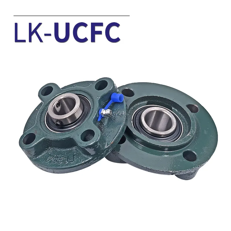 Outer Spherical Bearing Belt Seat UCFU 204 205 206 207 208 209 210 211 212 213-217 Bearing With Square Seat On Outer Surface