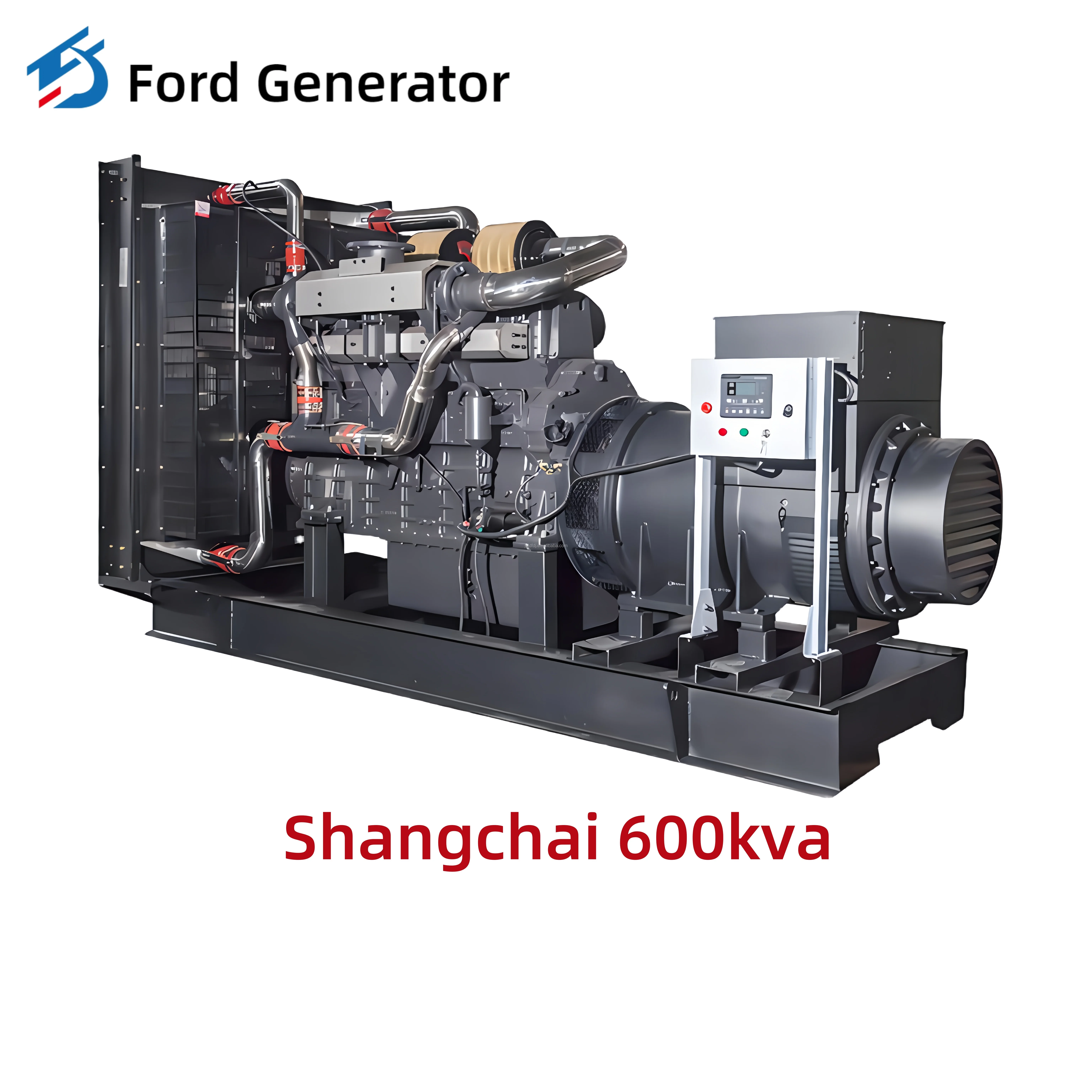 Manufacturer Direct Supply 600kva 480kw Diesel Generator Set Auto Start Remote Start Open Frame Backup Power Silent