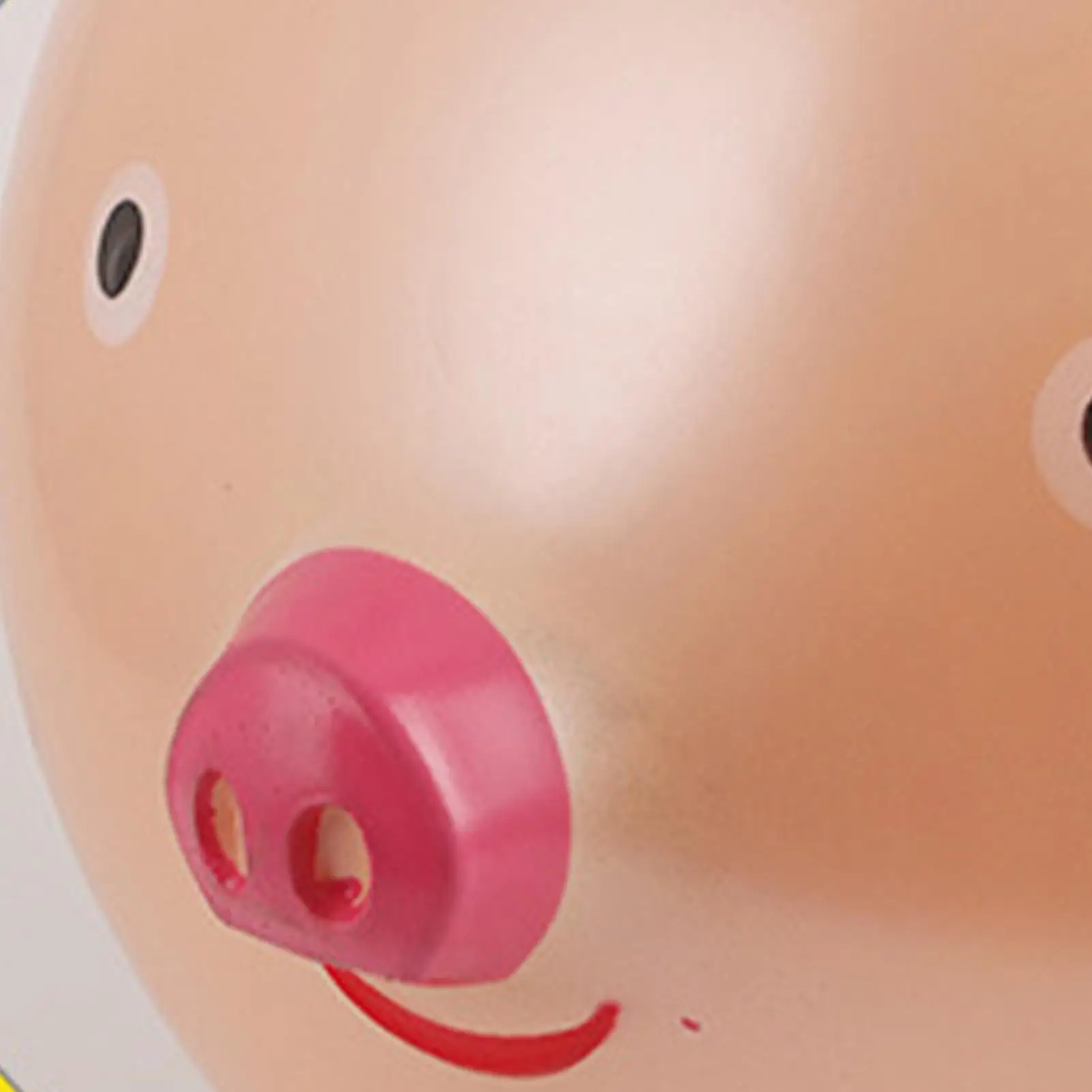 Bola quicando inflável passeio em brinquedo engrossado pvc dos desenhos animados animal orelha design equitação brinquedos de salto para crianças bebê jogar brinquedo