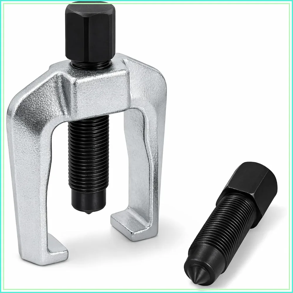 

1-1/8-Inch (28MM) Tie Rod End and Pitman Arm Puller, 2 Piece Press Screw, Drop Forged and Heat Treated, Chrome Vanadium