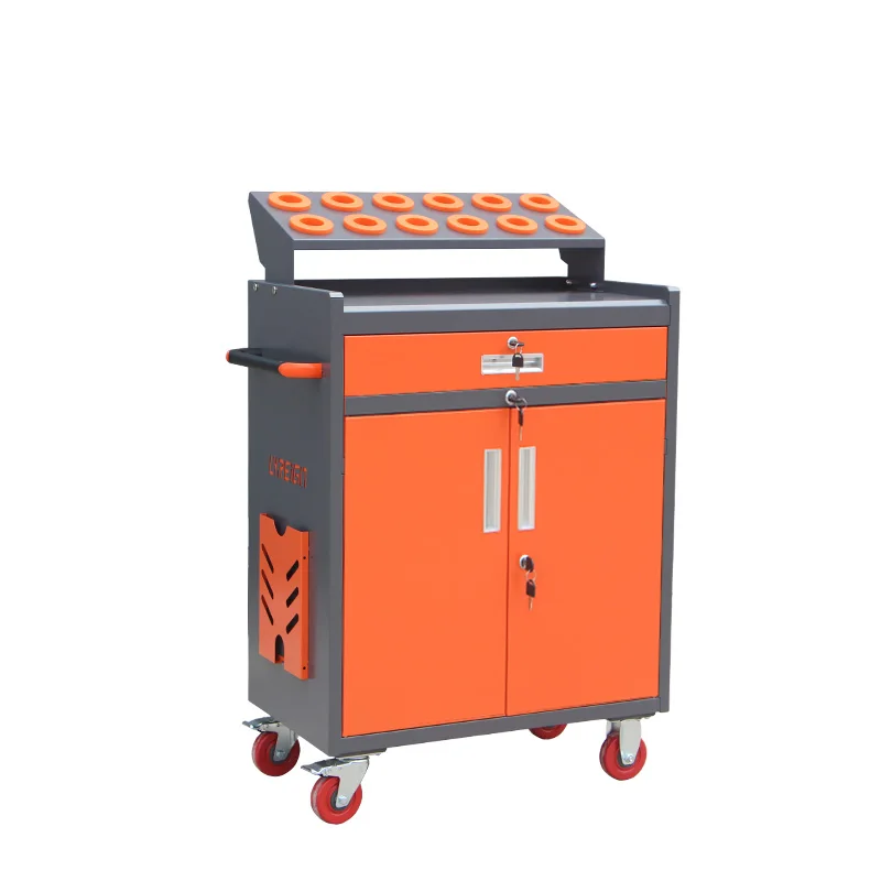 

LYREIGN RGT-J03C CNC Tool Handle Storage Hsk63 Cat 50 Tool Cart Cnc Tool Holder Can Be Used in Factories, Machinery