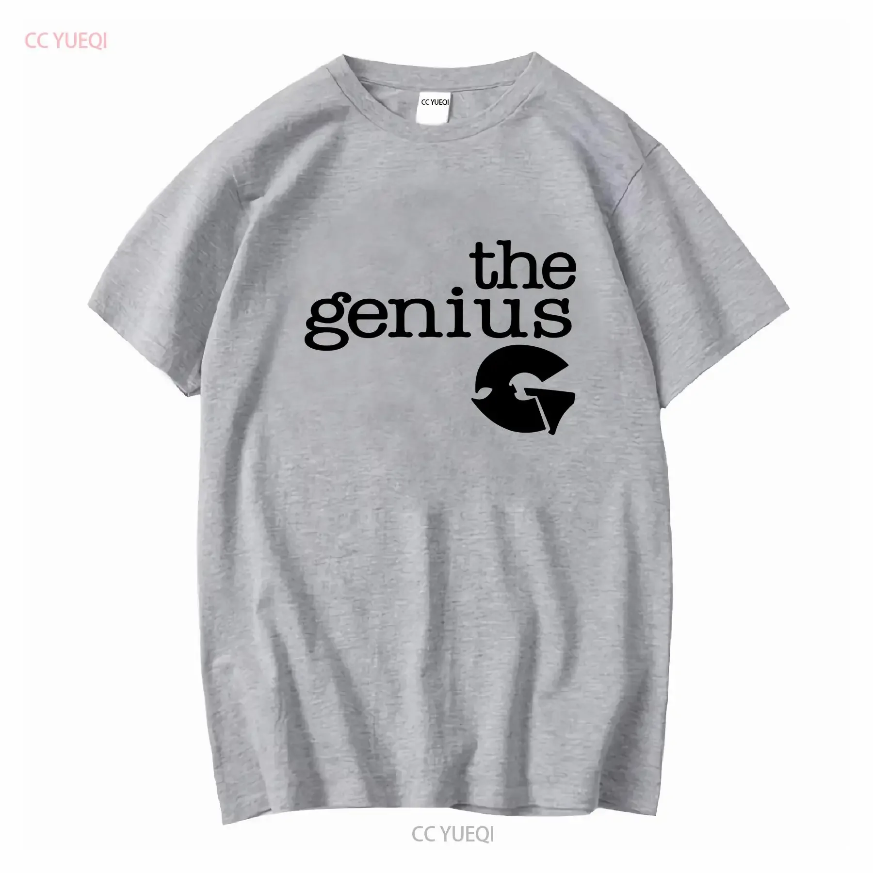 تي شيرت Genius GZA تي شيرت جديد ريترو 90s الهيب هوب الساحل الشرقي شاولين كونغ فو OG NYC ملابس الشارع الشهير المغسولة للجنسين