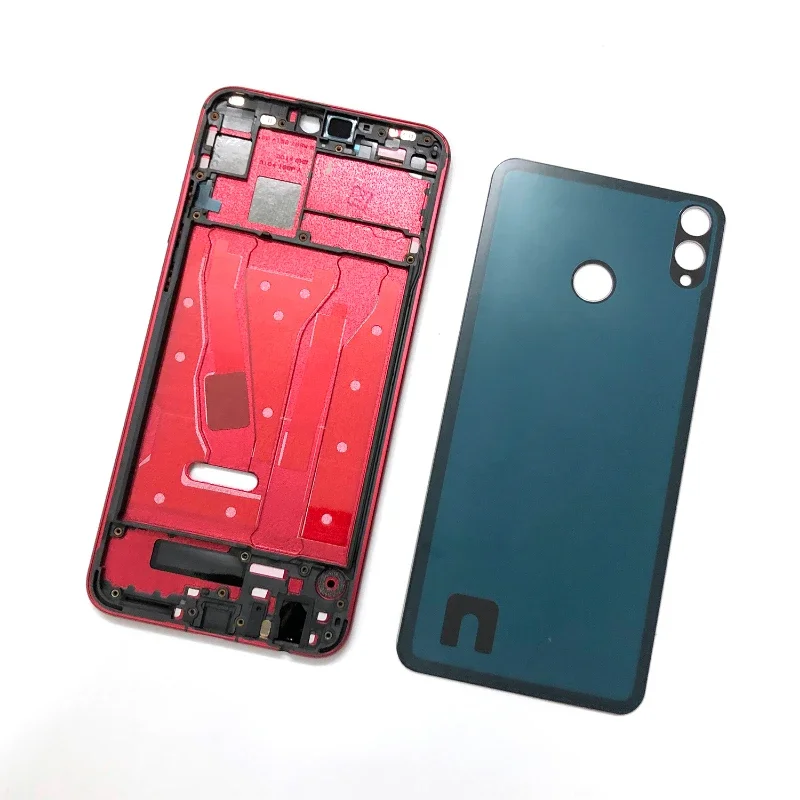For Huawei Honor 8X / View 10 Lite Middle Frame Bezel Battery Back Cover Rear Door Lid Phone Housing Replace Parts