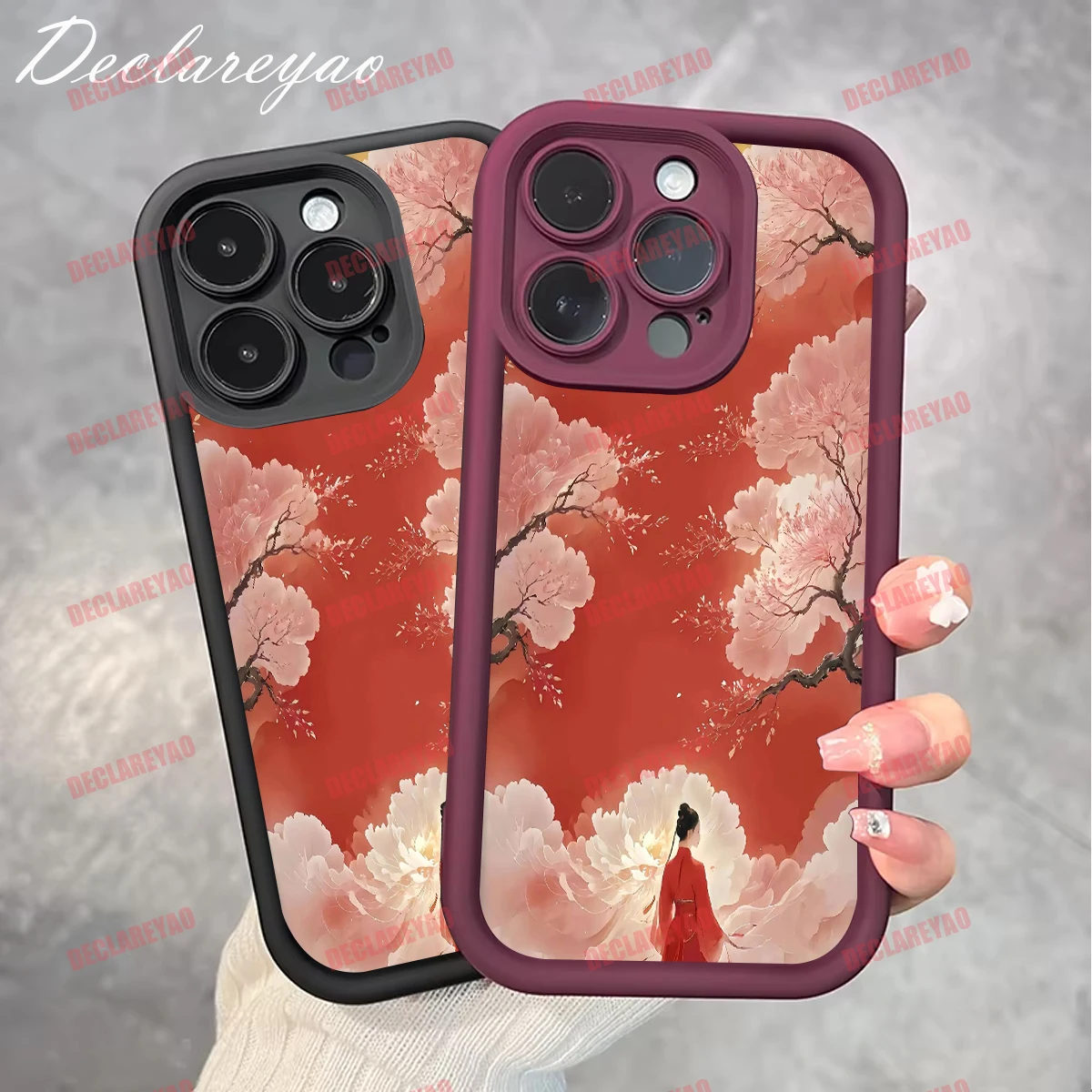 DECLAREYAO لينة ضوء سليم ماتي بولي يوريثان يغطي لهواوي ماتي 11 4 الذكية Pirme 5i P 50 P30 لايت 40 Y61 P50E غطاء حافظة مقاوم للصدمات