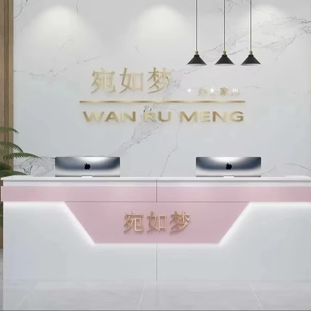 

Company Reception Desk, Hotel Beauty Salon Service Reception Desk, Commercial Premises Reception Desk