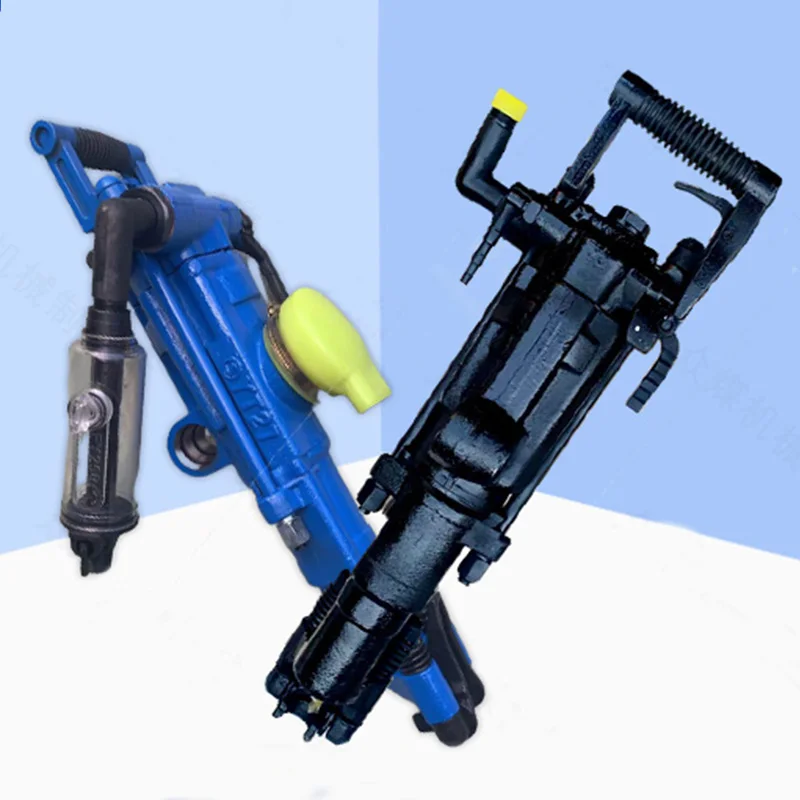 고효율 YT27 암반 드릴 에어 레그 암반 드릴 잭 해머 암반 드릴 기계 광산 터널 고속도로 프로젝트 다기능