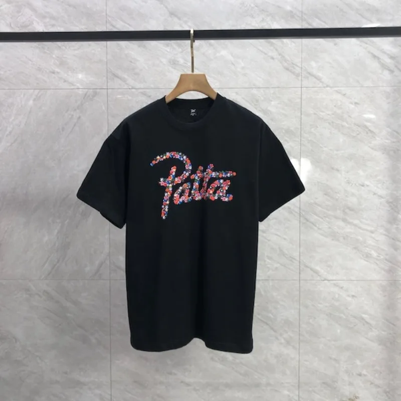 2026ss High Quality Patta T-shirt Hip Hop Cotton Graphics Logo Graphic T Shirts for Men Women