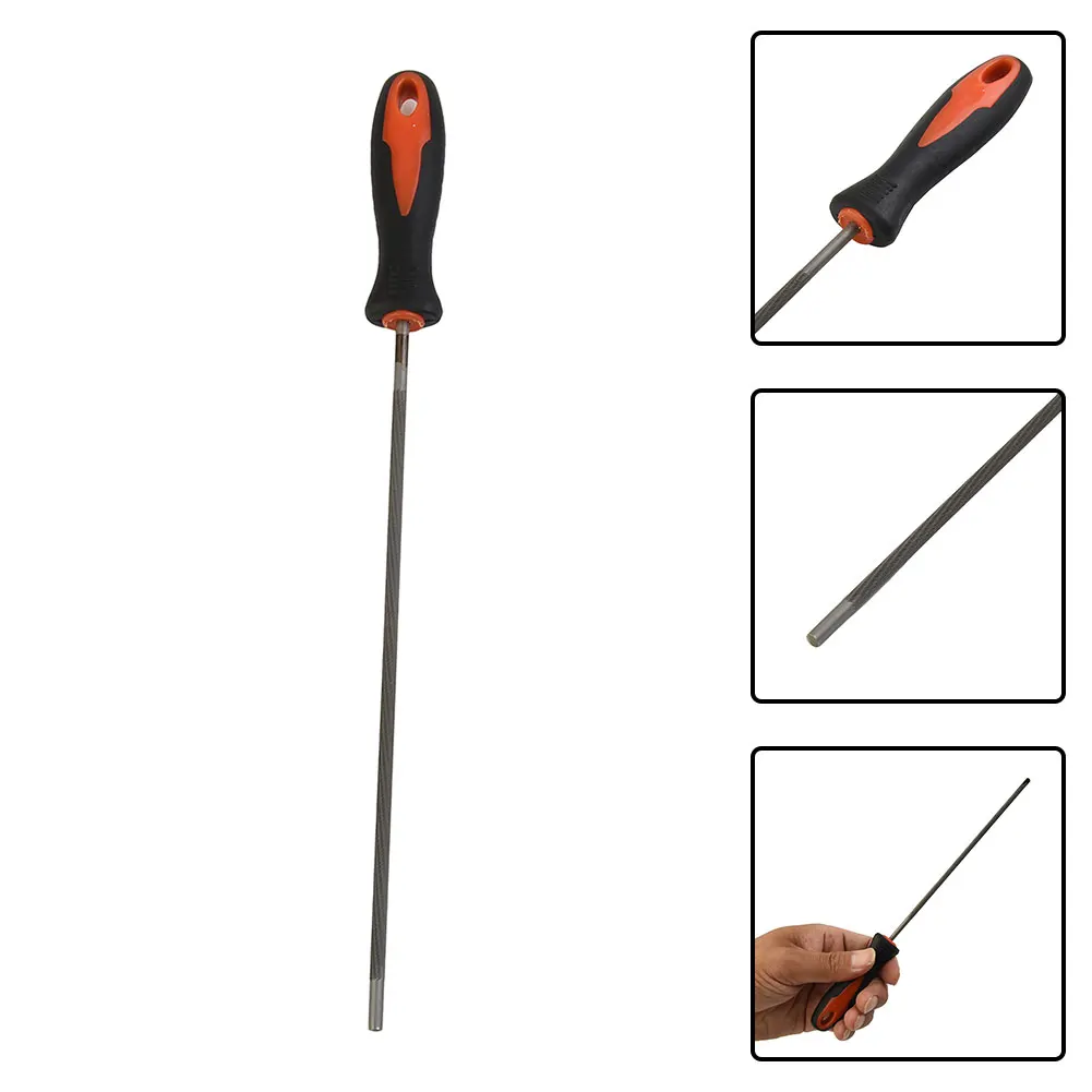 

Grinding Chainsaw Round Files Outdoor 290mm Equipment Hand Tool Steel Sharpener 4.0mm/4.8mm/5.5mm High Quality