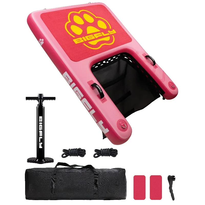 

OEM Factory Direct Inflatable Dog Boat Ramp Heavy Duty Floating Water Ramp with Non-Slip Surface for Pool, Lake