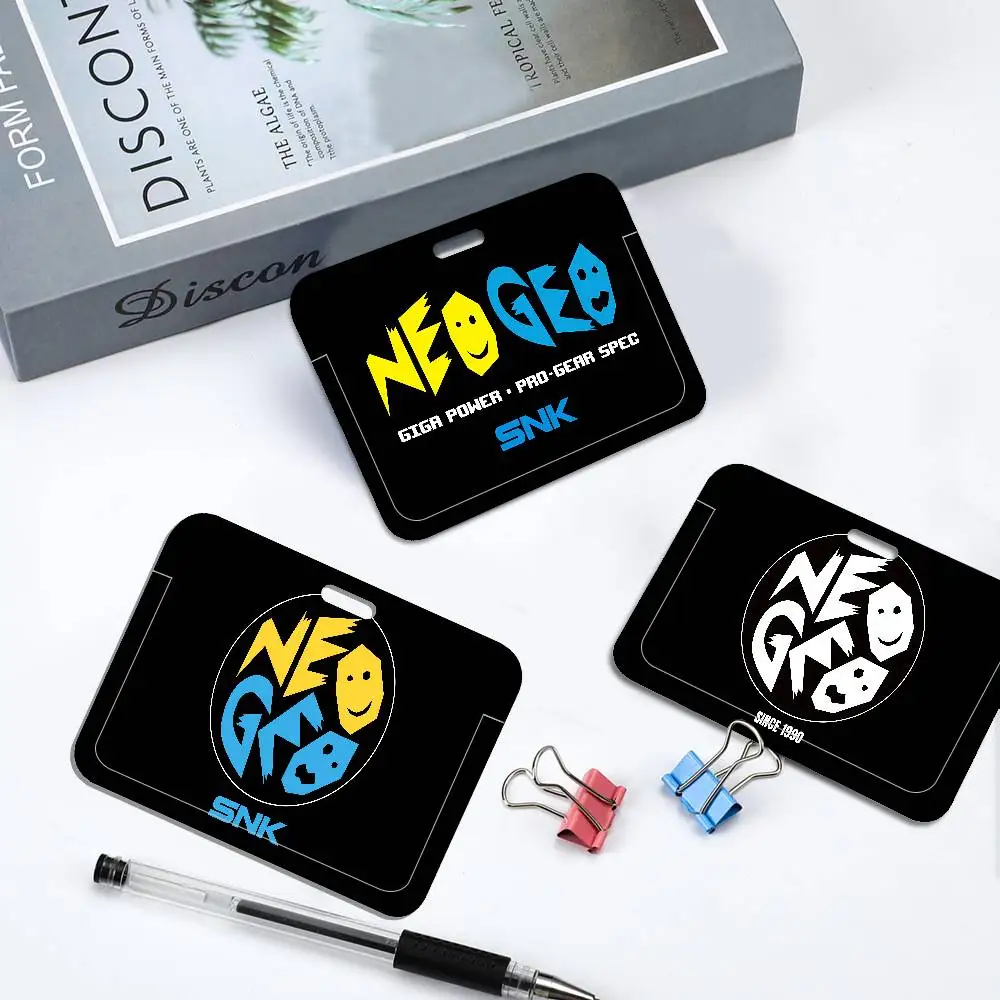 

Чехол для рабочей карты S-SNK N-Neogeo Neo Geo, держатель для пропуска на выставку, бейдж, набор для сотрудников