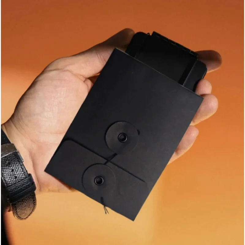 Easylopes (Black) Close Up Magic Tricks Mentalism Magic Props Magician Professional The Final Answer To Card-to-Envelope Magia