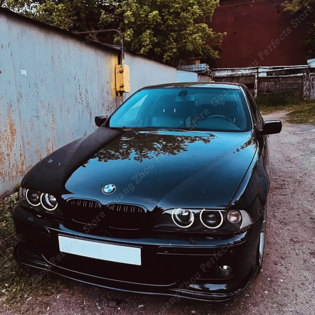 

Front Bumper Splitter Lip Spoiler For BMW 5 Series E39 M5 & M5 Style Bumper M PACK 1998-2003 Bumper Diffuser Blade Kit ABS Gloss