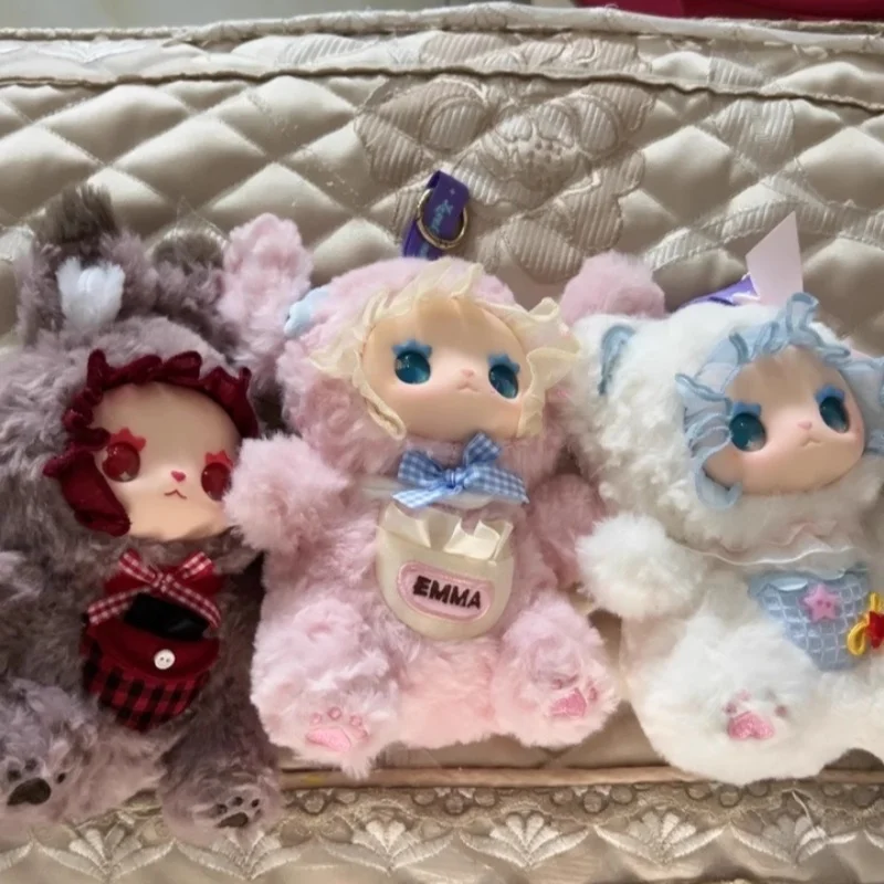 لعبة قلادة كاواي من الفينيل القطيفة إيما جيب حديقة الحيوان صندوق أعمى أنيمي كارتون تحصيل هدية عصرية لصديقتك