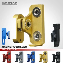 SOETAC IPSC Shooting Competition Magnetic Magazine Pouch Shooting Magnetic Insert Quick Magazine Placement Tactical Gun Holder