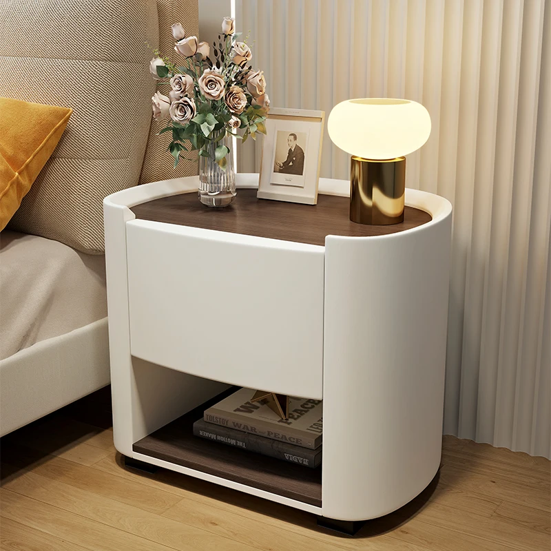 

Trendy Luxury Night Table Quality Delicacy European Exquisite Bedside Storage Premium Glamour Mesitas De Noche Bedroom Furniture