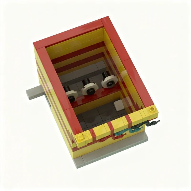 141 個 MOC ターゲット投げ遊園地ゲームクリエイターモデルビルディングクリスマスギフトブロック建築おもちゃクリエイティブアイデア