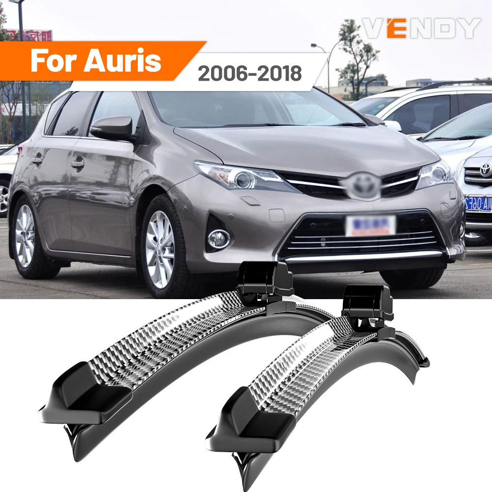Für Toyota Auris 2006-2018 2007 2008 2009 2010 2011 2012 2014 2016 2017 2018 2 stücke Frontscheibe Wischer klingen Scheibenwischer