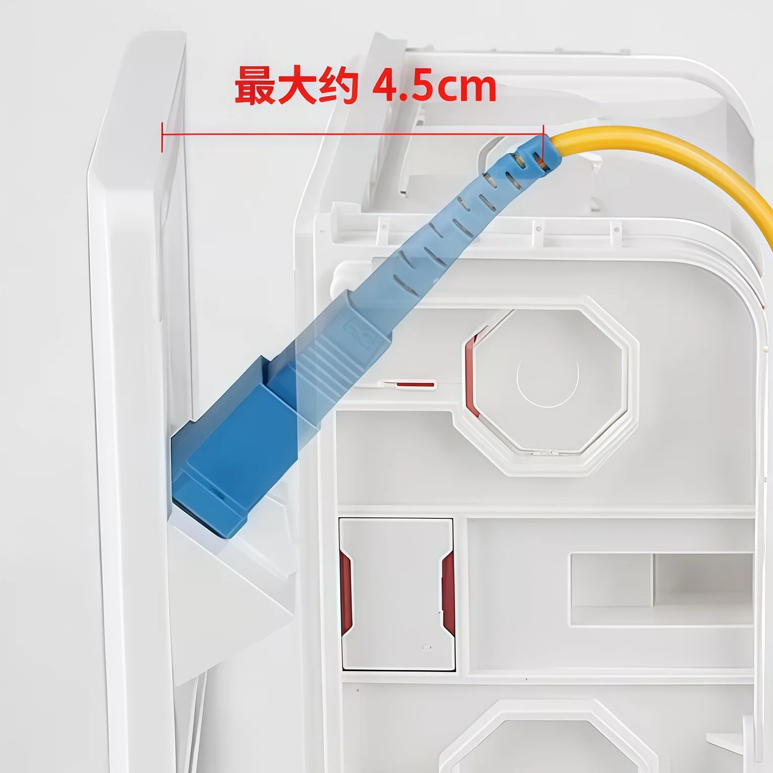Single and double port LC/SC optical fiber panel network socket Type 86