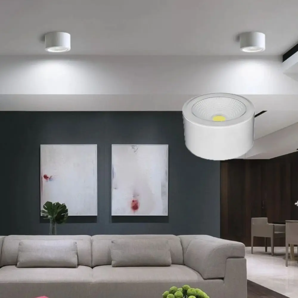 Ultra Bright Surface Mounted LED Downlight Anti Glare Aluminum Surface Dimmable LED Downlight High Quality Spotlight Design