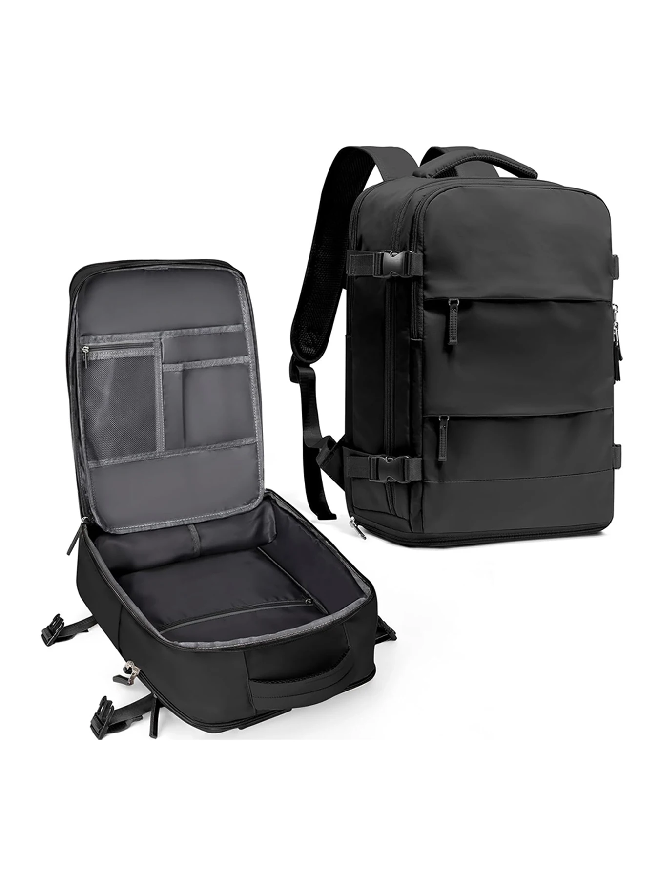 

Большой дорожный рюкзак для женщин и мужчин, вместительная походная сумка для ручной клади, водонепроницаемый спортивный рюкзак для активного отдыха