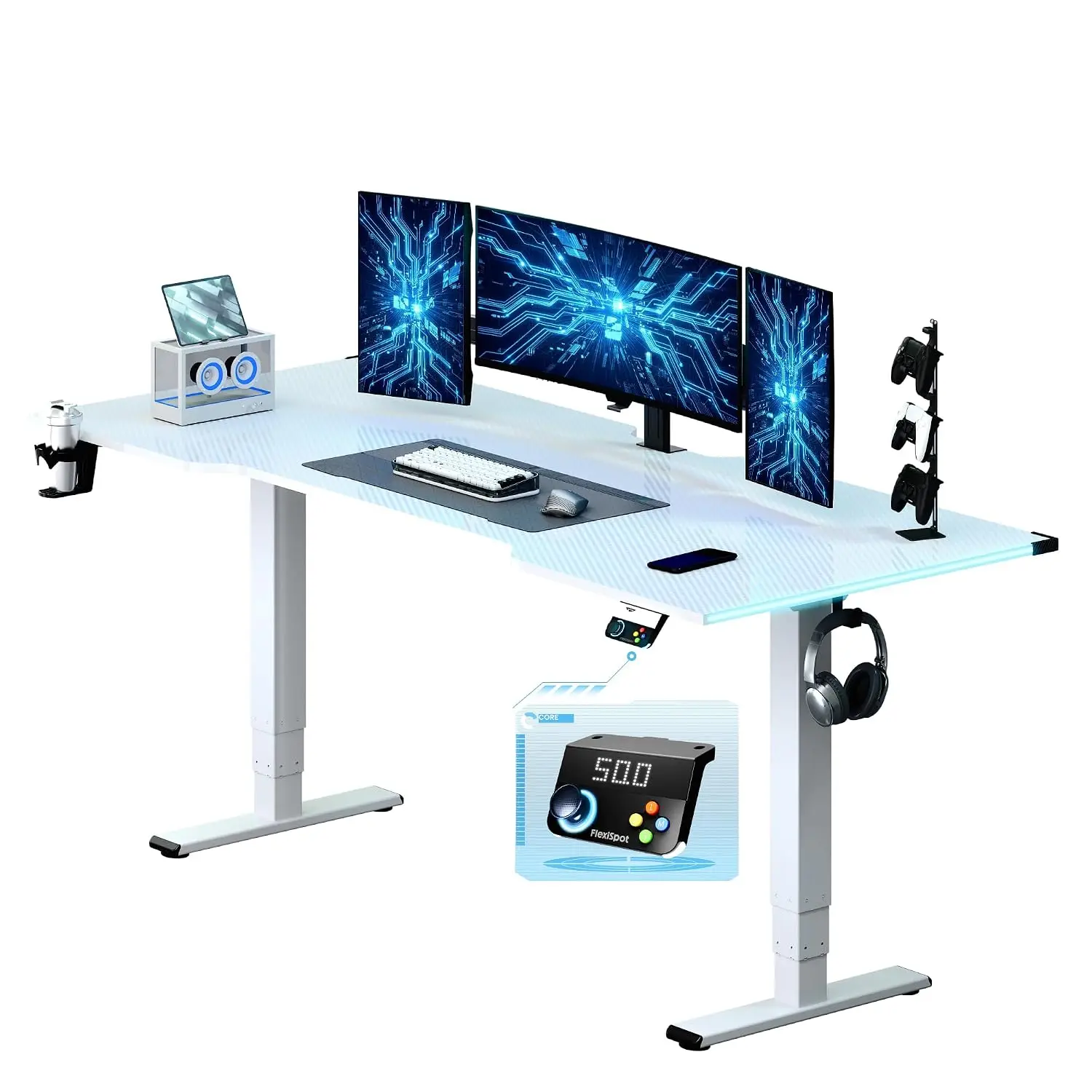 Heavy Duty Electric Standing Desk 55