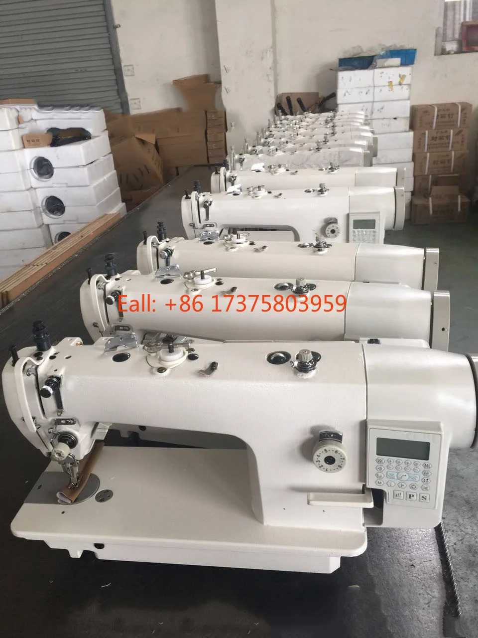 MC 0303-D3 Direct Drive Top and Bottom Feed Synchronous Lockstitch Sewing Machine With Automatic Trimmer