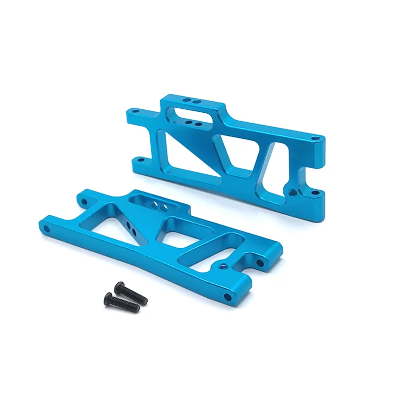 WLtoys RC Car Truck Blue All Metal Upgrade Parts Wheel Seat Tire Shock Absorbers Arm Chassis Reinforcement for 12402-A 104009