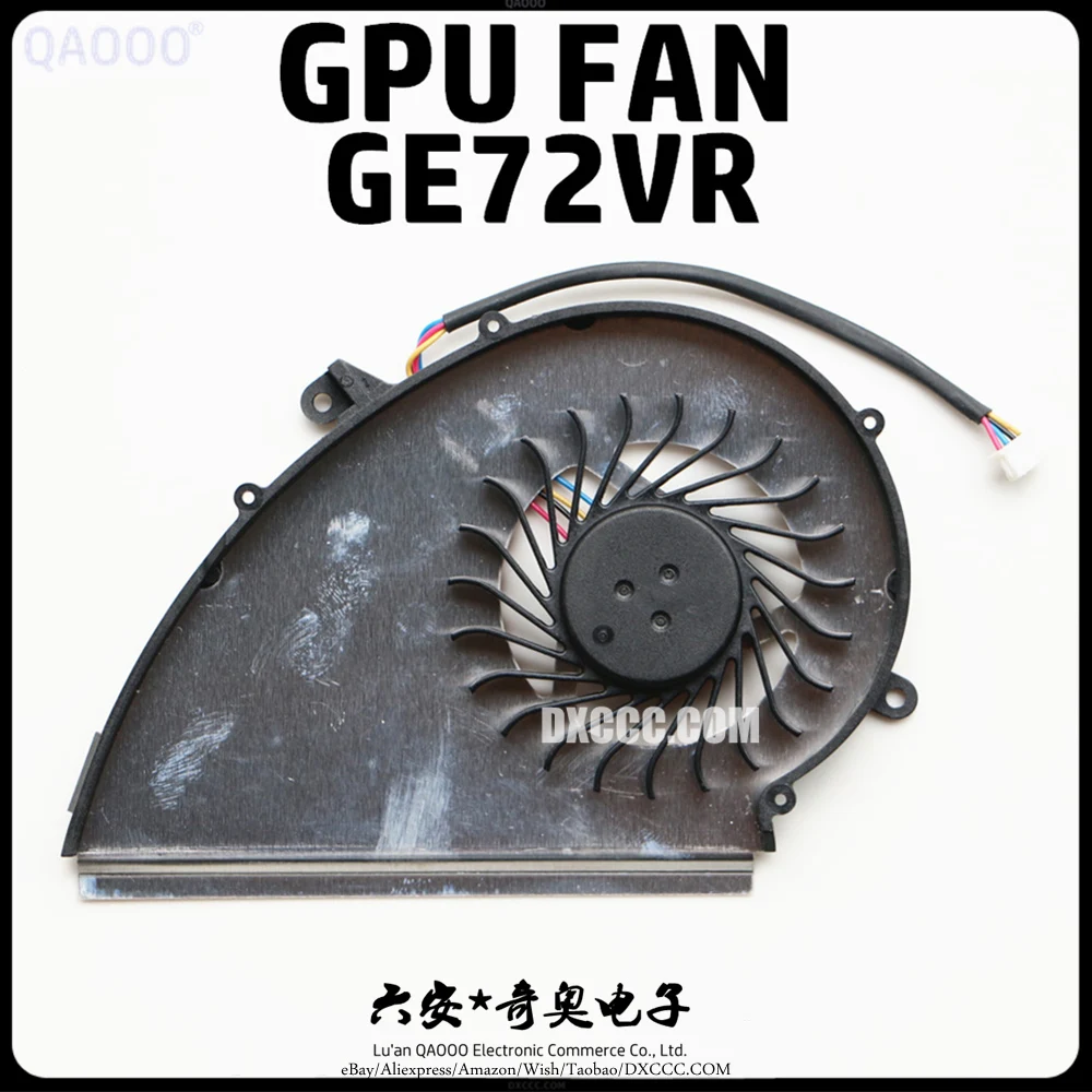 Laptop CPU COOLING FAN For MSI GE72VR GP72VR GL72VR MS-179B CPU & GPU Cooling Fan