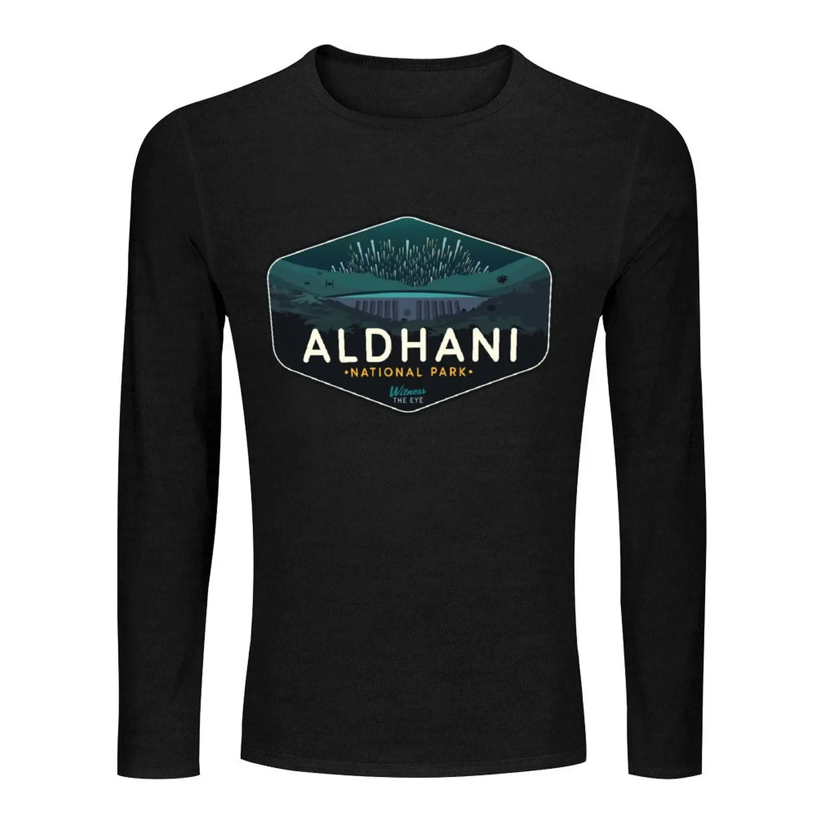 Aldhani National Park - Witness the Eye! Long T-Shirt Oversized t-shirt Aesthetic clothing mens t shirts