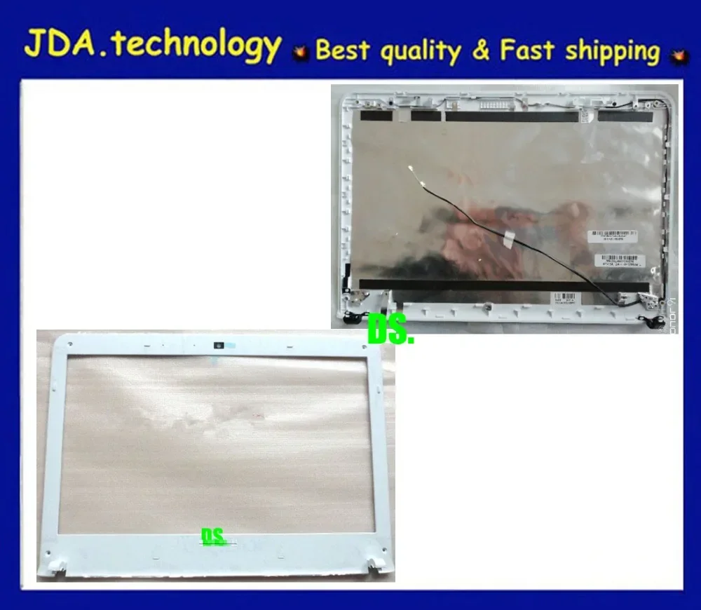 New/org for sony SVE141 SVE1411 SVE1412 SVE1411S7CW SVE1411S8CP SVE14115YCP SVE14115YCB LCD back cover 3FHK6LHN010 /Front bezel