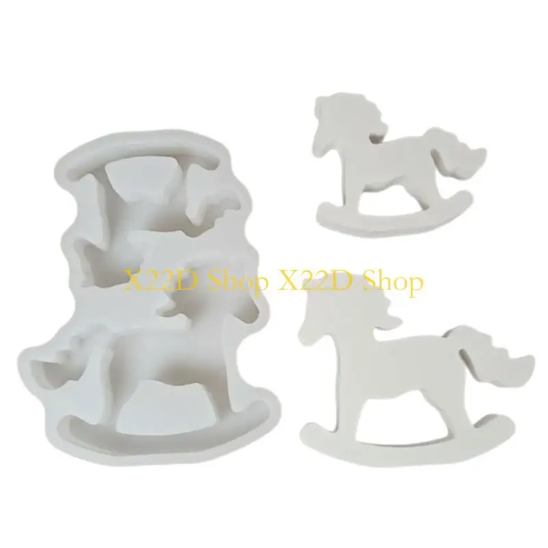 

X22D Horse Figurine Silicone Molds for Epoxy Resin Making Soap Gypsum Decoration Animal Silicone Molds