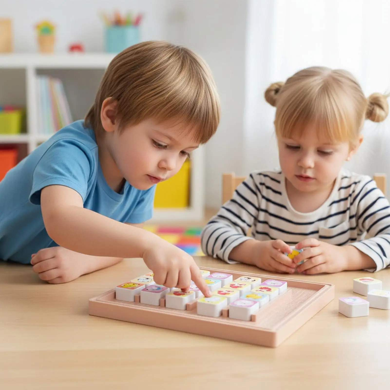 Jeu de tri pour enfants, jeu de Puzzle éducatif pour deux joueurs, pour filles de plus de 4 ans, salle de classe à domicile