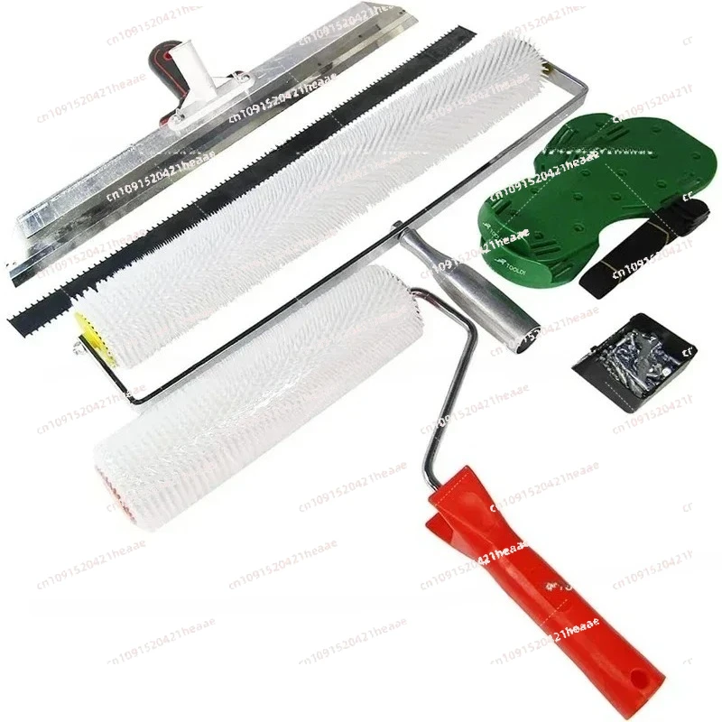 Suitable for cement construction tools, drum nail shoe scraper rake set epoxy floor paint17 inch special